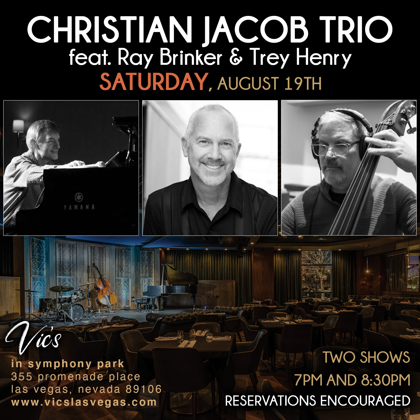 Christian Jacob Trio – Vics Las Vegas